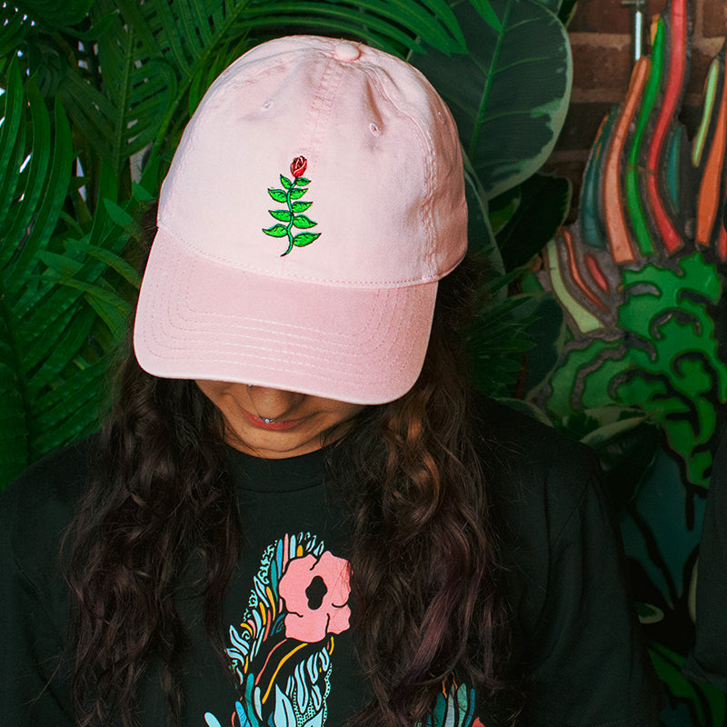 Rose Dad Hat